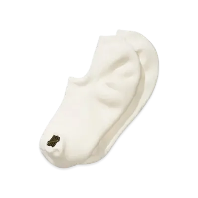 UNDEFEATED Premium Icon No Show Sock "Off White"