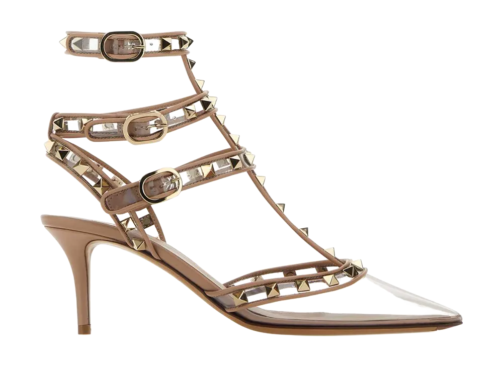 Valentino Garavani Women's Pvc And Leather Rockstud Pumps "Multicoloured"