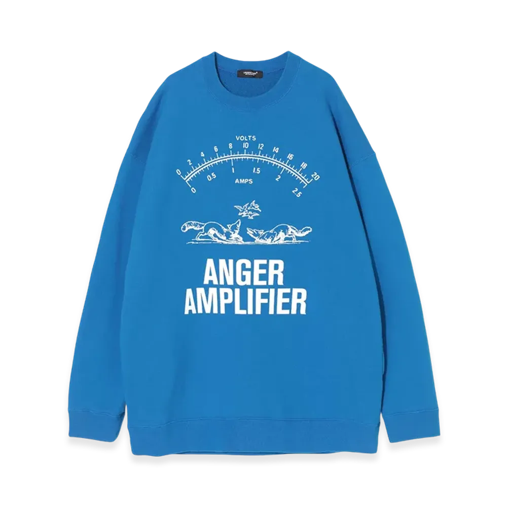 UNDERCOVER Cotton Sweat Big Pullover "Blue"