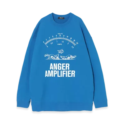 UNDERCOVER Cotton Sweat Big Pullover "Blue"