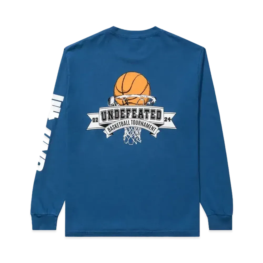 UNDEFEATED Tournament Banner L/S Tee "Blue"