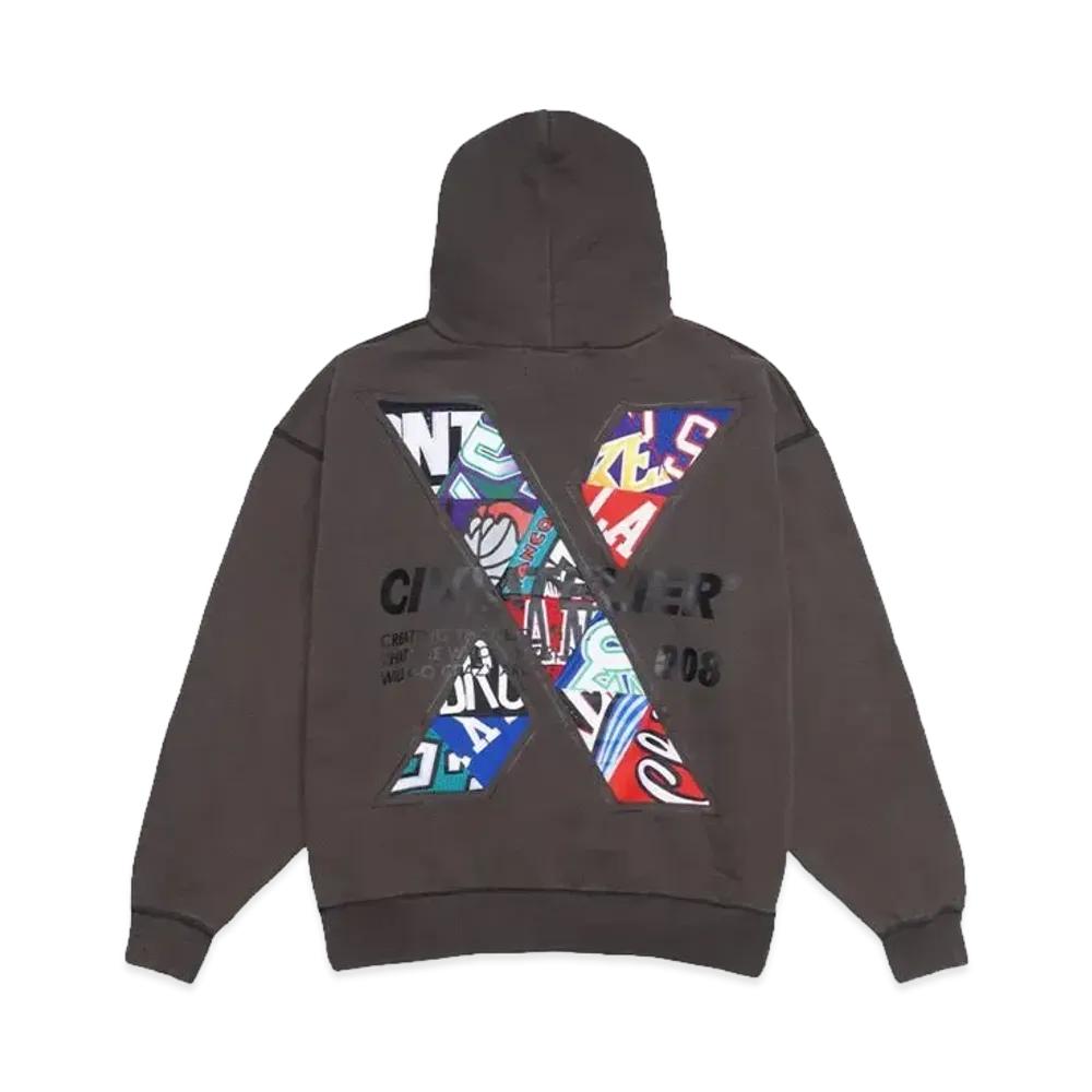 SNKRDUNK x CIVIATELIER 10TH ANNIVERSARY CHOICE IS YOURS NBA REMAKE HOODIE #008 "BLACK"
