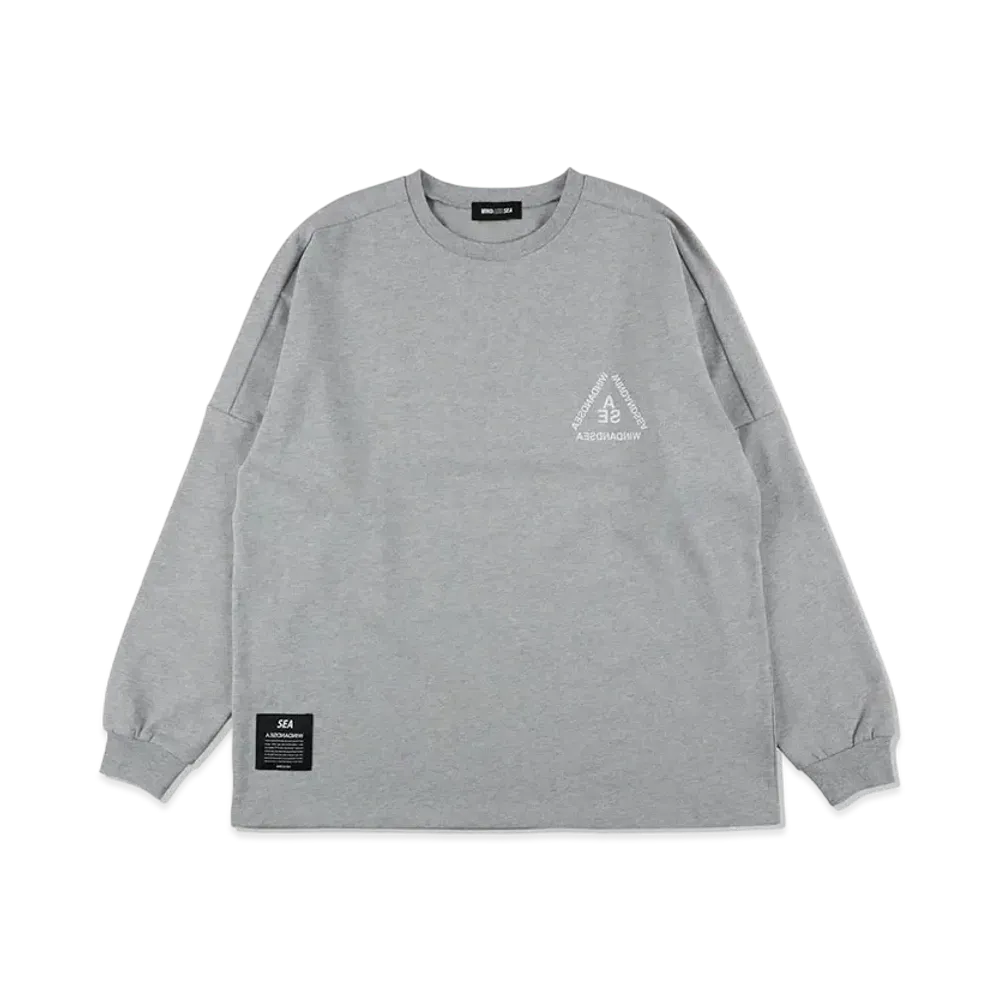 WIND AND SEA W Dimension L/S Tee "Gray"
