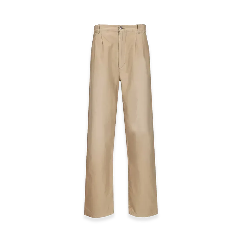 Maison Margiela Cotton Trousers "Beige"