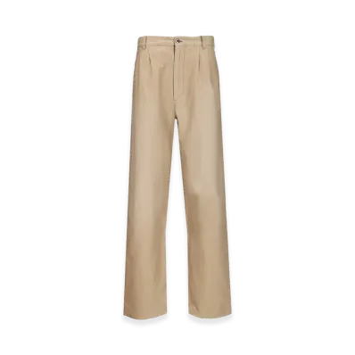 Maison Margiela Cotton Trousers "Beige"