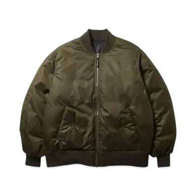 FIRST DOWN Reversible Ma-1 Down "Khaki"