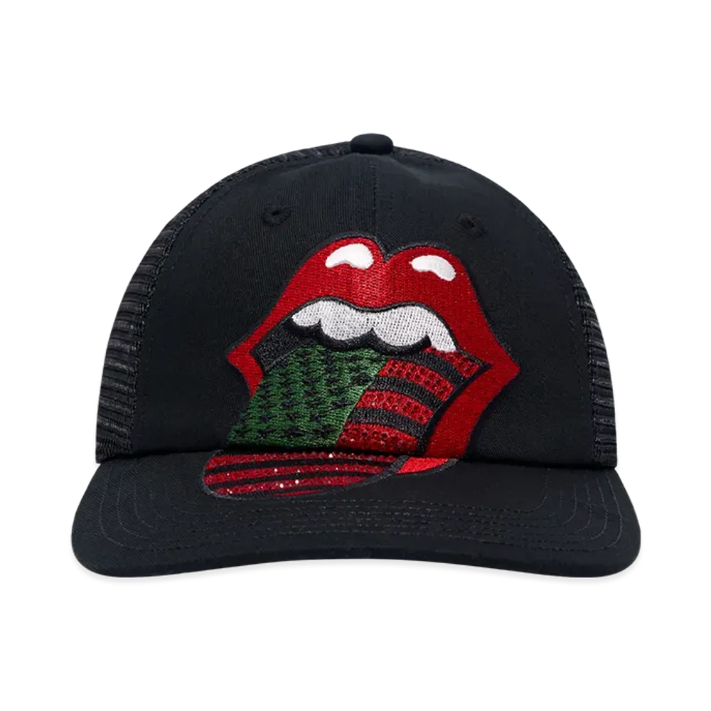 DENIM TEARS Rolling Stones Cap "Black"