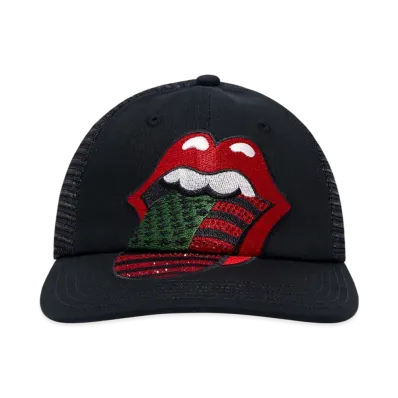DENIM TEARS Rolling Stones Cap "Black"