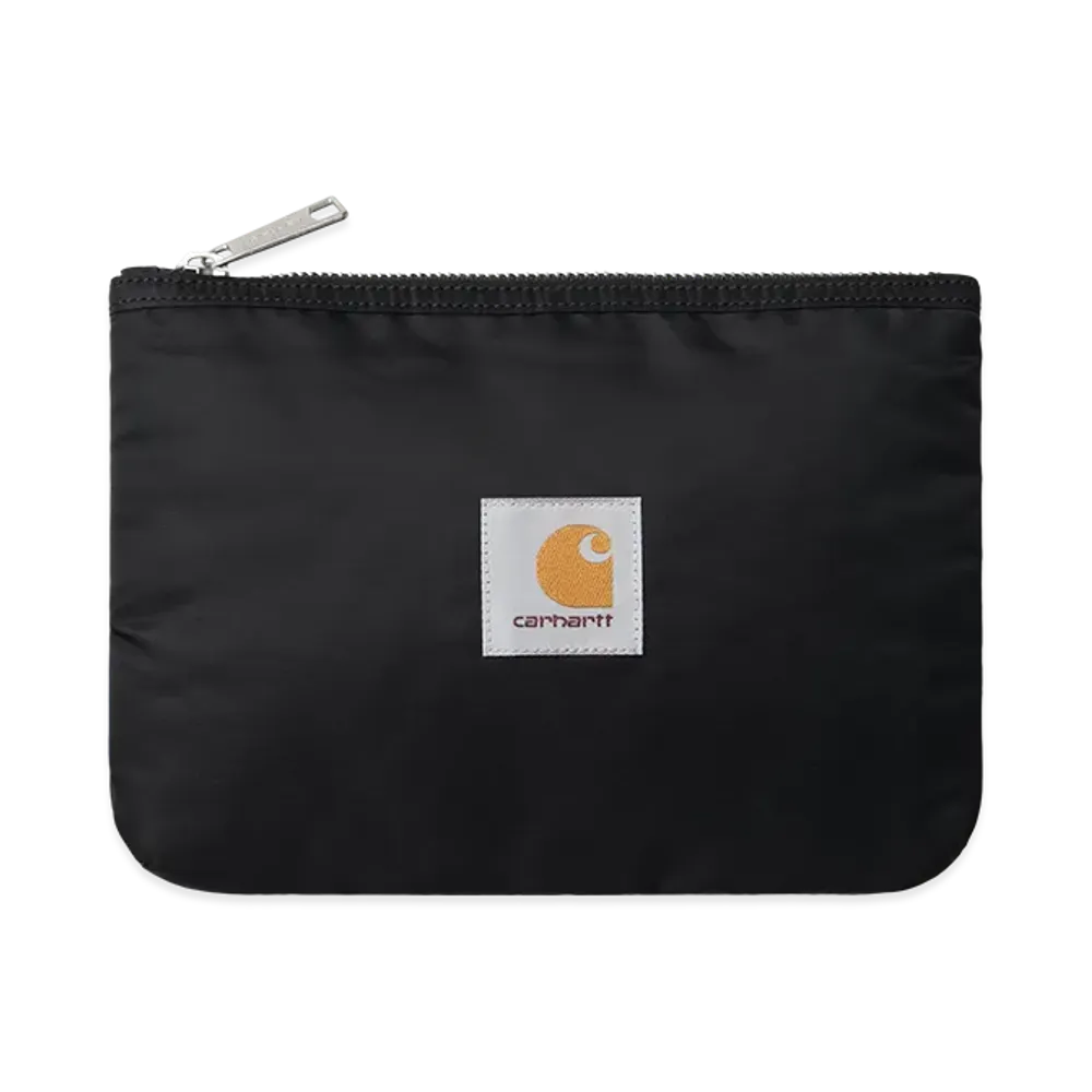 Carhartt WIP Alumni Zip Wallet "Black/Scarlet"