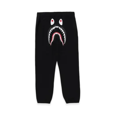A BATHING APE Shark Sweat Pants "Black"