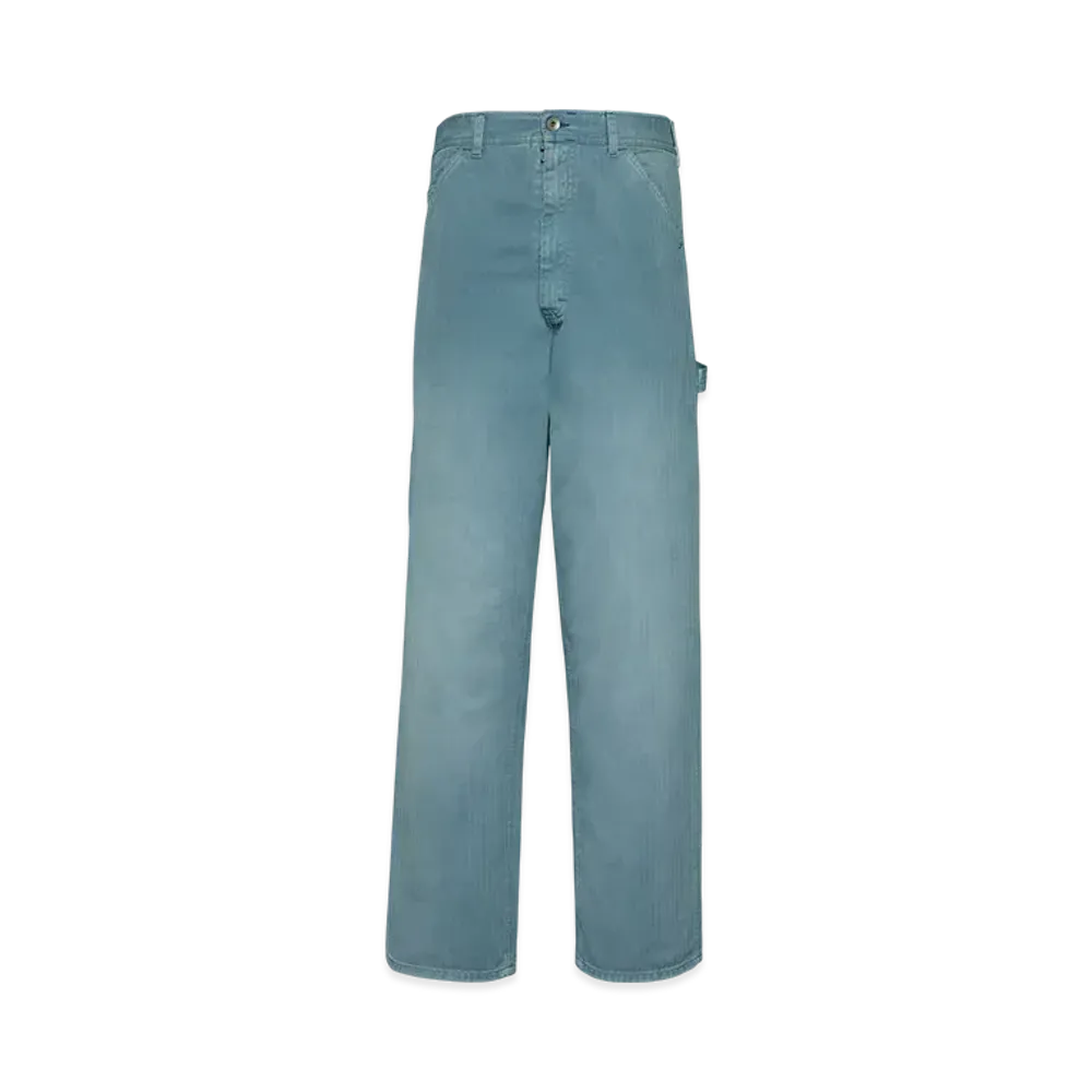 Maison Margiela Men's Herringbone Jeans "Blue"