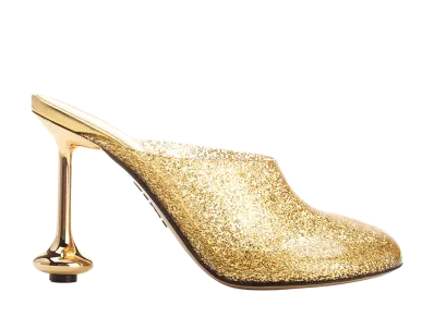 LOEWE Women's Toy Mules "Gold"