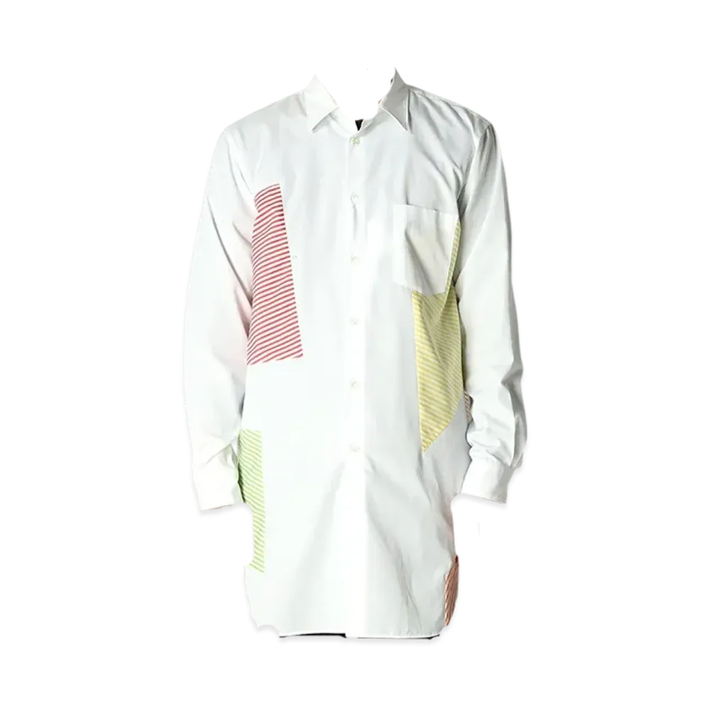 COMME des GARCONS HOMME PLUS Patchwork Shirt "White"