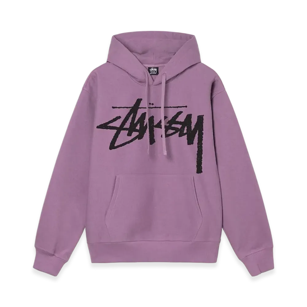 Stussy Big Stock Hoodie "Orchid"