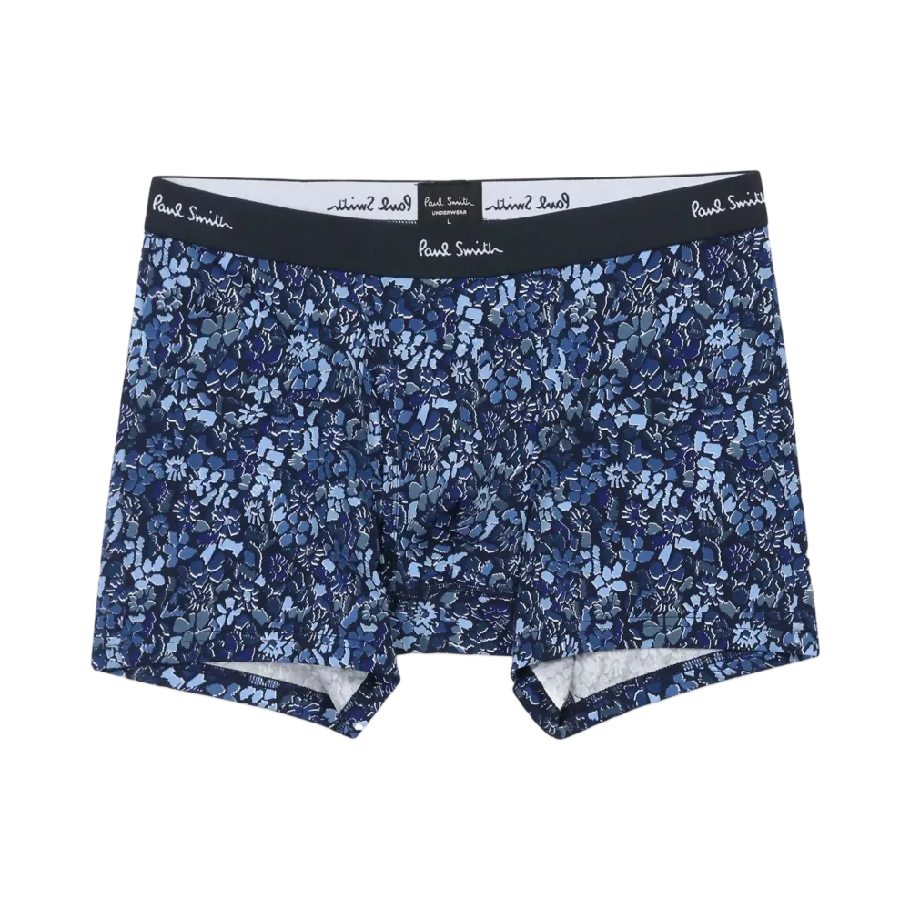 Paul Smith Pencil Floral Boxer Shorts "Navy"