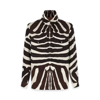 Valentino Garavani Fauve Eclat Overshirt "Brown"