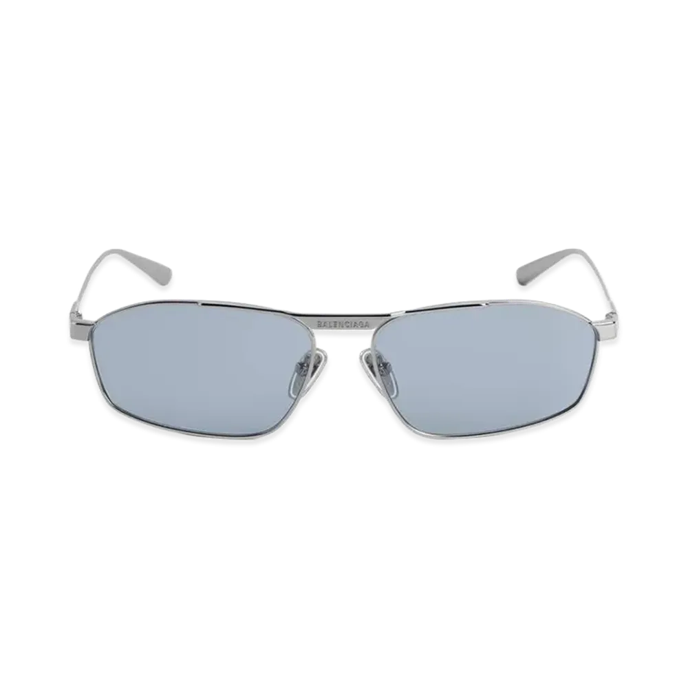 BALENCIAGA Tag 3.0 D-Frame Sunglasses "Silver"