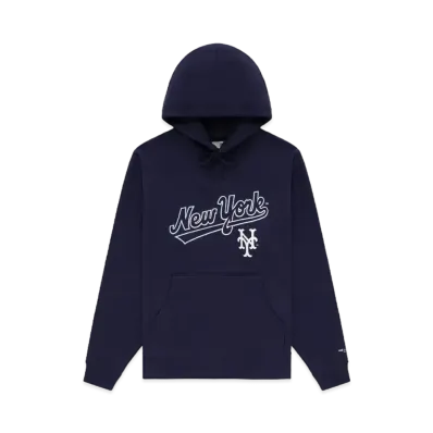 Aime Leon Dore x New York Mets Logo Hoodie "Navy"