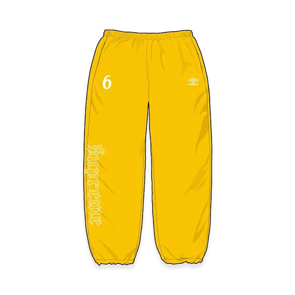Supreme x Umbro Rhinestone Track Pant "Yellow"