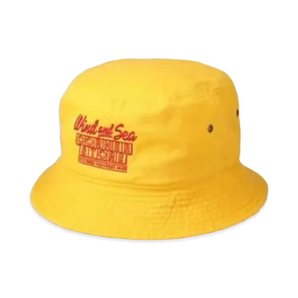 WIND AND SEA WDS (Corner store) Bucket Hat "Yellow"