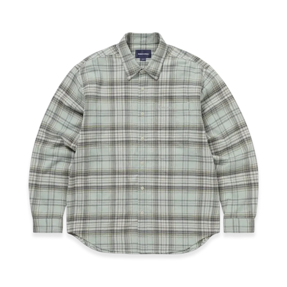 thisisneverthat Flannel Check Shirt "Sage"