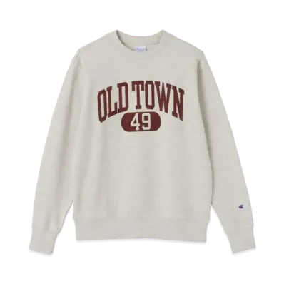 Champion Logo Sweatshirt "Beige"