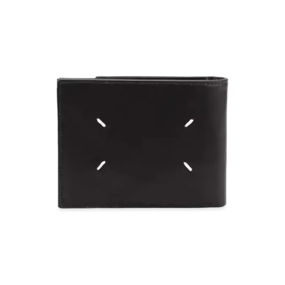 Maison Margiela Calfskin Wallet with Outer Coin Pouch "Black"
