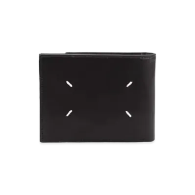 Maison Margiela Calfskin Wallet with Outer Coin Pouch "Black"