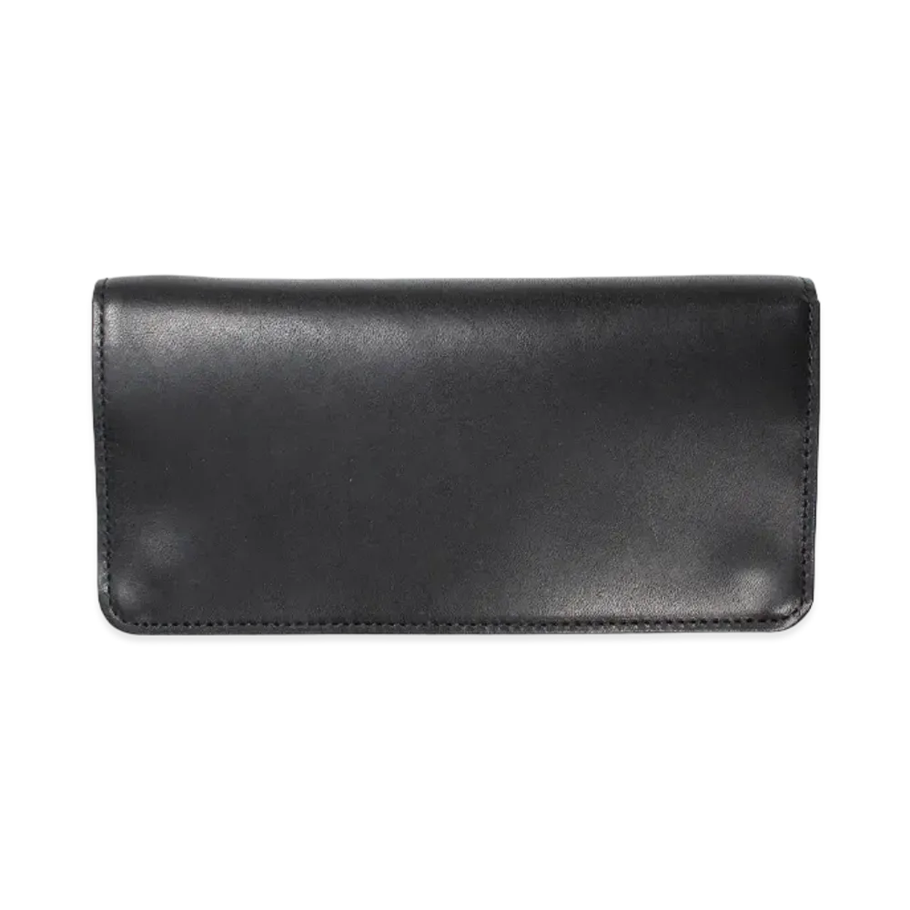 WACKO MARIA x SPEAK EASY Round Zip Long Wallet "Black"