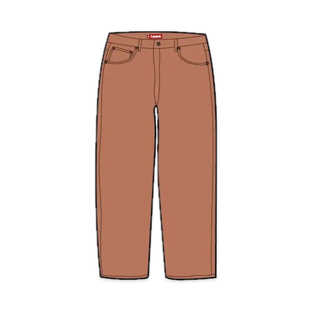 Supreme Regular Jean "Brown"(24SS)