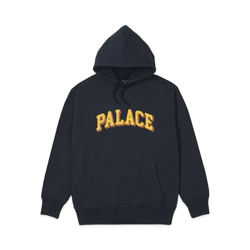 PALACE PUFF DROP SHADOW HOOD "Navy"
