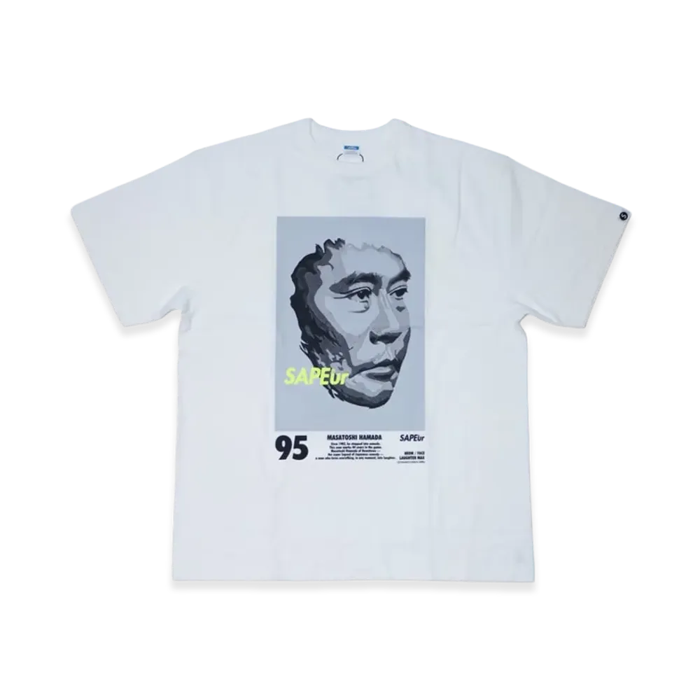 SAPEur x MASATOSHI HAMADA MH1995 S/S T-Shirt "White"