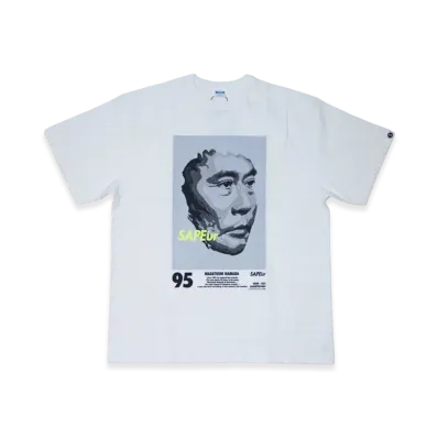SAPEur x MASATOSHI HAMADA MH1995 S/S T-Shirt "White"