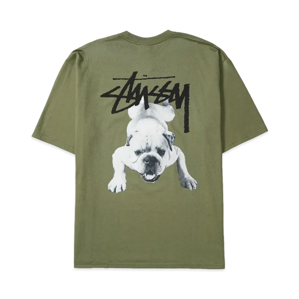 Stussy Stock Dog Tee "Olive"