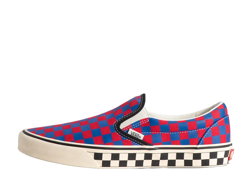 Vans Classic Slip-On "Red/Blue"