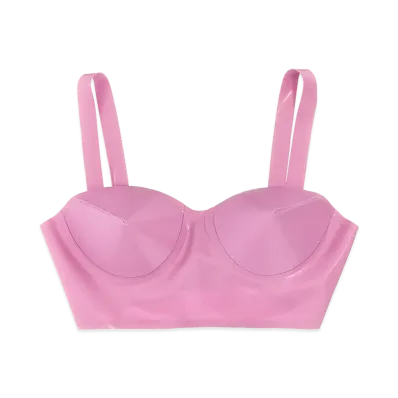 Maison Margiela Latex Bra "Pink"