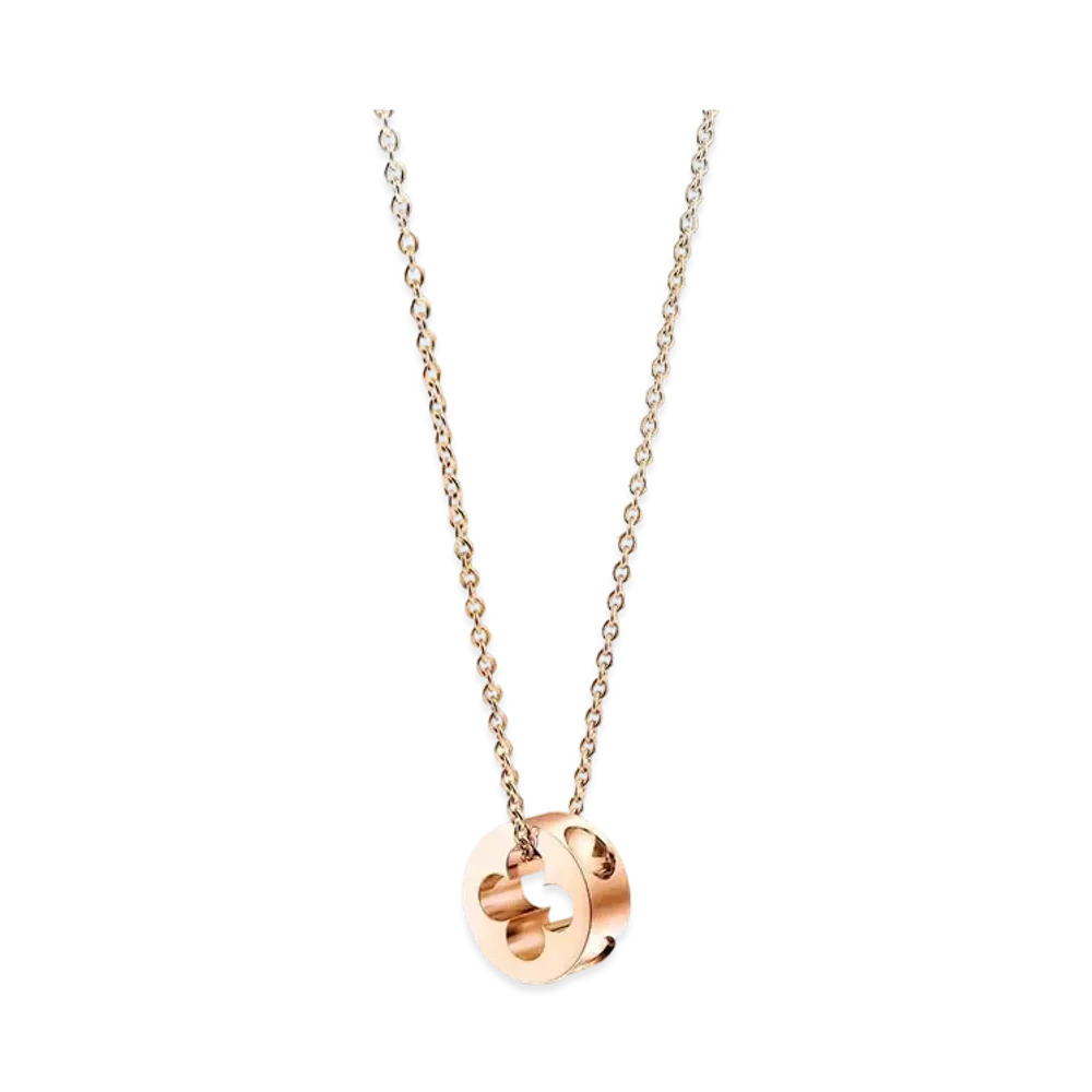 Louis Vuitton Pendentif Empreinte Necklace 18K "Pink Gold"