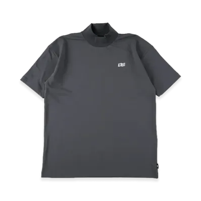 WIND AND SEA Panel Mock Neck S/S Tee "C Gray"