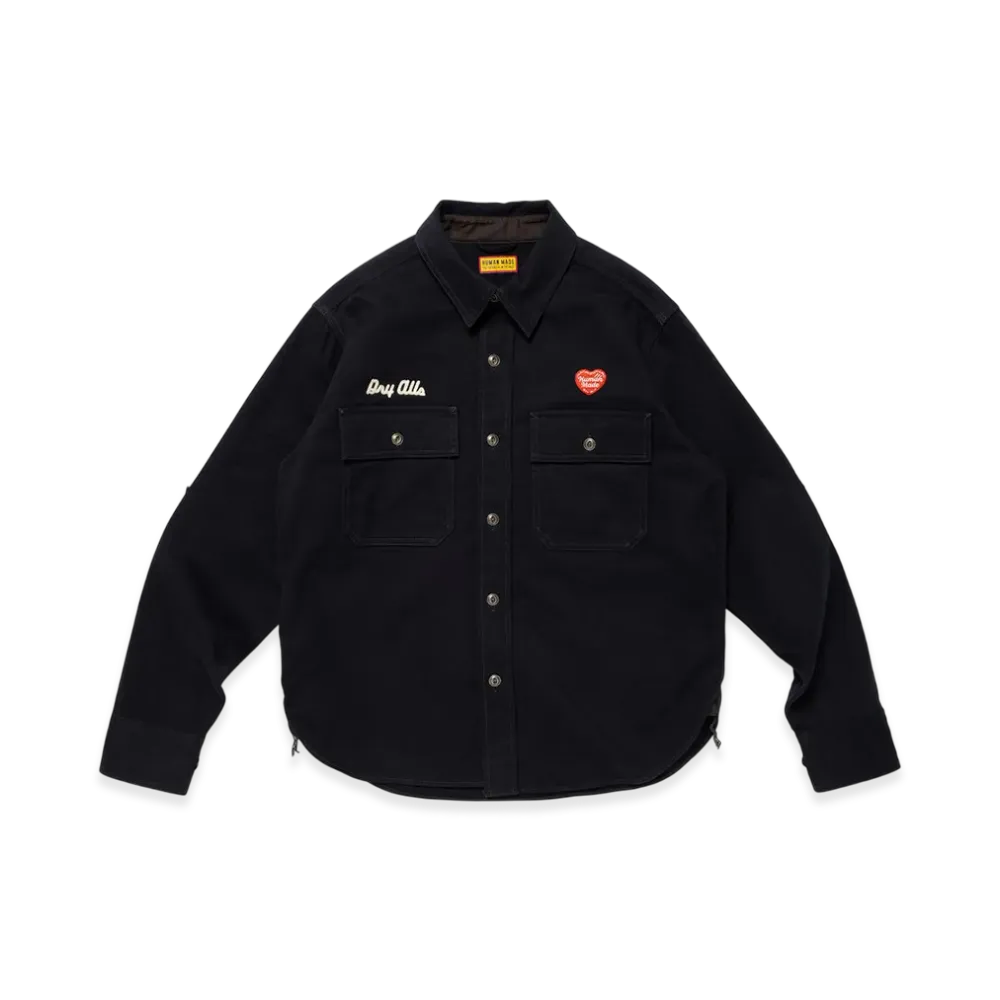 HUMAN MADE Work Shirt "Navy"
