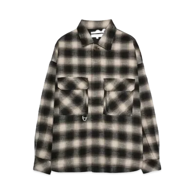 F/CE CHECK FIELD SHIRT "IVORY"