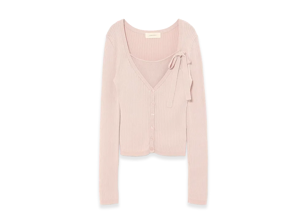 ANDMARY Women's Betty Cardigan Set Tops "Pink"