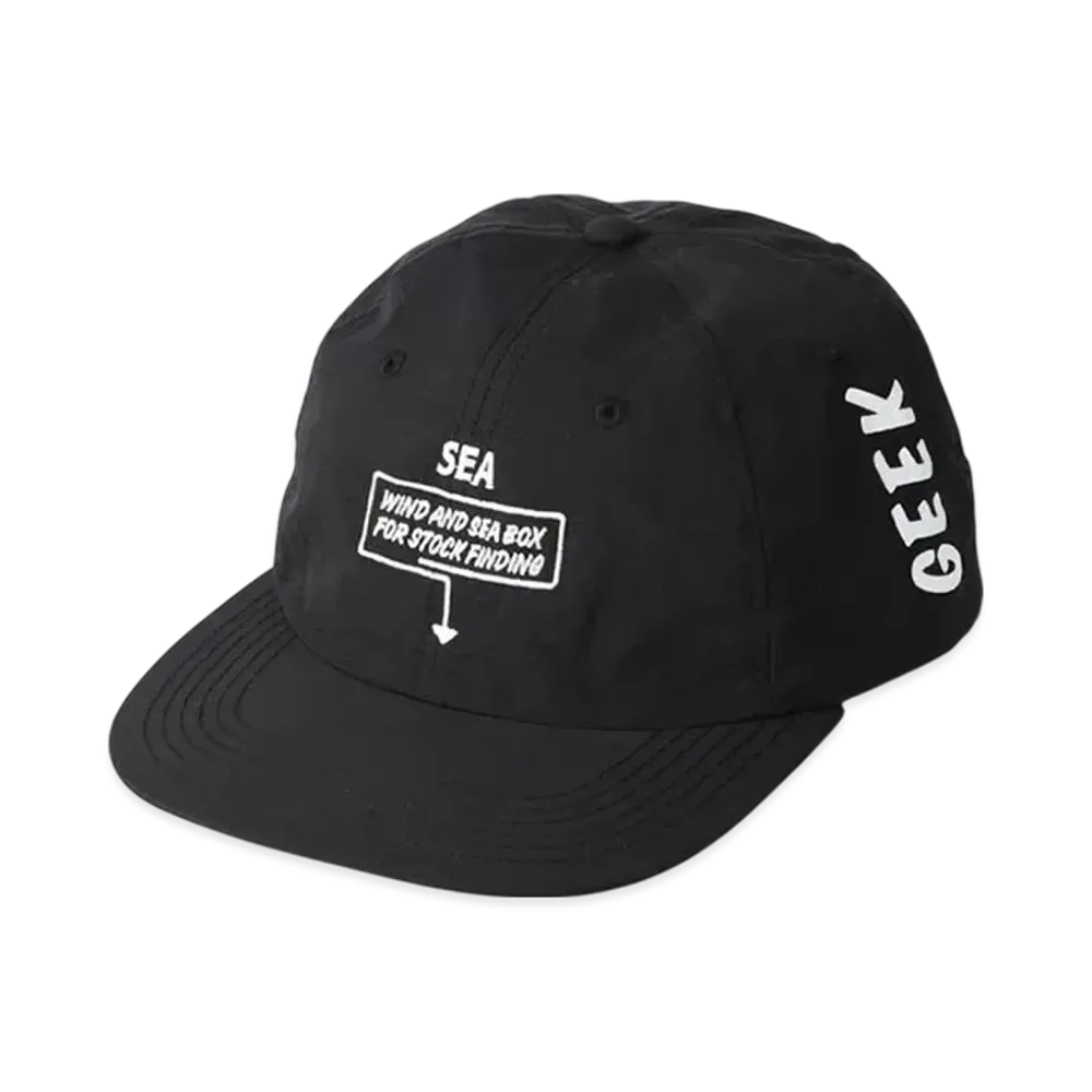 WIND AND SEA ARCVBX Geek Home Work Cap "Black"
