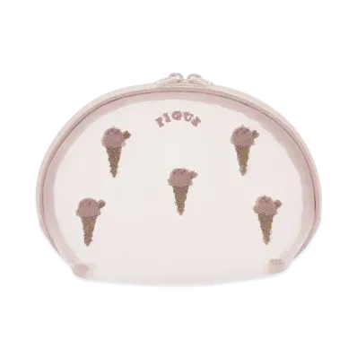 GELATO PIQUE Ice Embroidery Pouch "Pink"