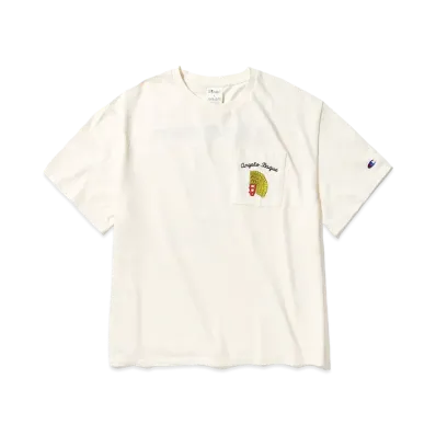 Champion x Angelo Baque Short Sleeve T-Shirt "Off White"