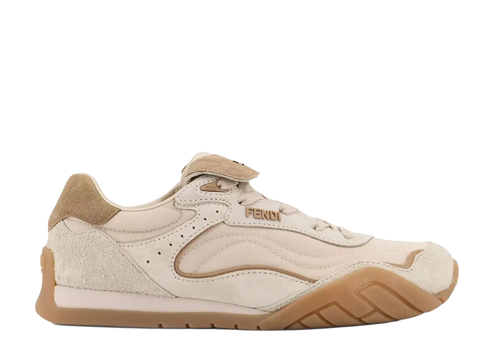 FENDI Women's Wave Pulse Sneaker "White"