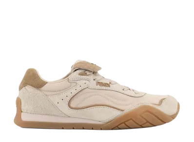 FENDI Women's Wave Pulse Sneaker "White"