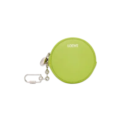 LOEWE Peble Cookie Keychain Shinina Pakaf "Green Leaf"