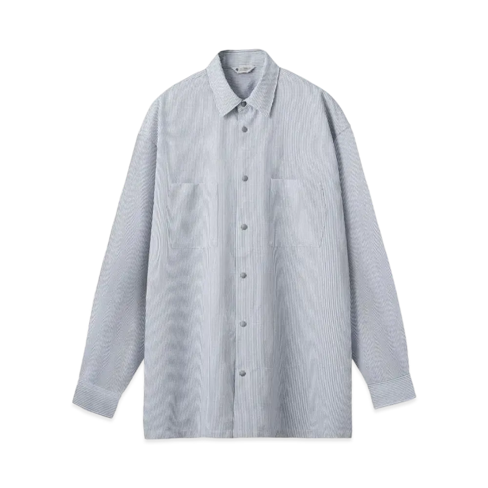 DESCENTE ALLTERRAIN 81 Sucker L/S Shirt "Gray Stripe"