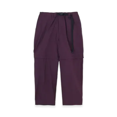 SEDAN ALL-PURPOSE Ripstop Convertible Pants "Burgundy"