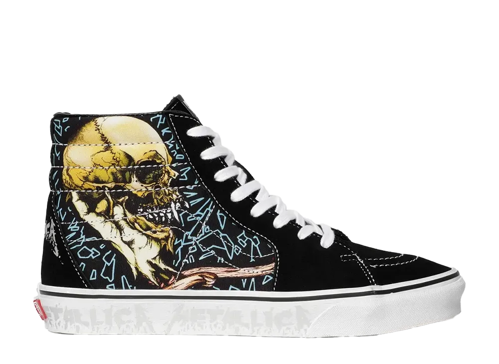 Metallica × Vans Sk8-Hi "Pushead"